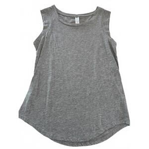 Alternative women's Tank Top- Grey with shaped hem!
